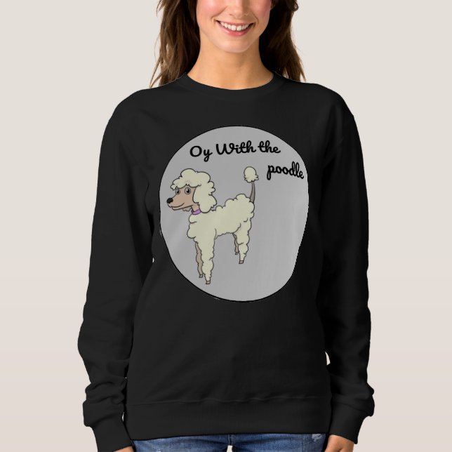Oy med Pudel T Shirt (Framsida)