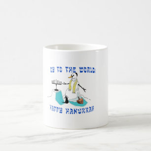 Oy till världen kaffemugg