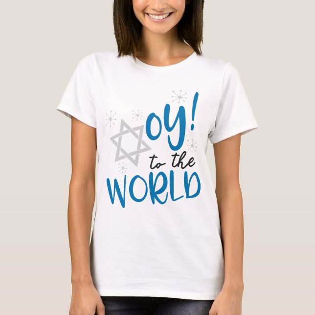 Oy till världen t-shirt (Framsida)
