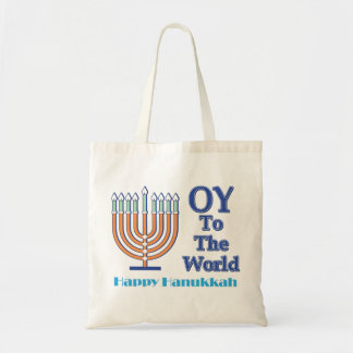 Oy-to-the-World-Lycklig-Hanukkah Tygkasse