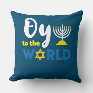Oy to World, Lung Lycklig Hanukkah Kudde