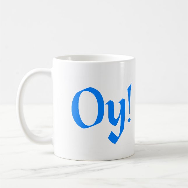 Oy vey1 kaffemugg (Vänster)