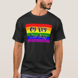 Oy Vey, jag är Gay Rainbow Flagga T Shirt