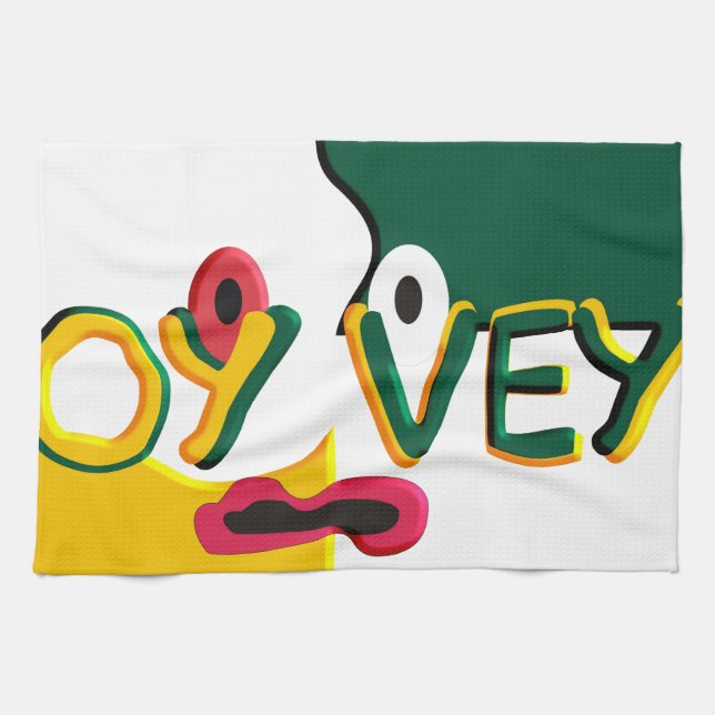 Oy Vey Kitchen Towel Kökshandduk (Horisontell)
