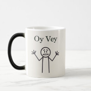 Oy Vey Magisk Mugg