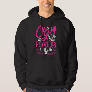 Oy with Pudel redan Standard Hund aveln Hoodie