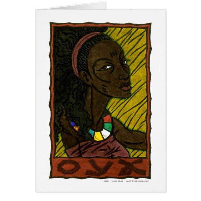 Oya Hälsningskort (Framsidan)