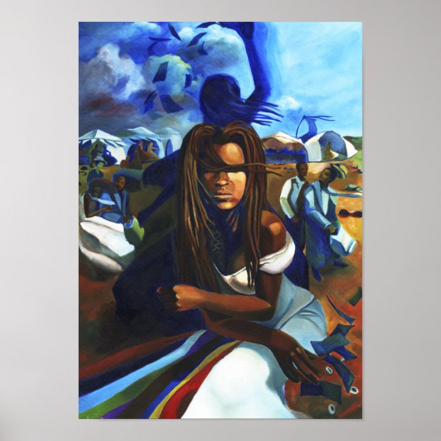 Oya på Marketplace Poster (Framsidan)