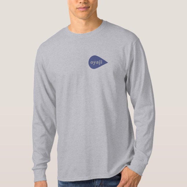 Oyaji skjorta t shirt (Framsida)