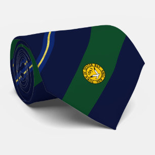 Oyster Bay (New York) City flagga Neck Tie Slips