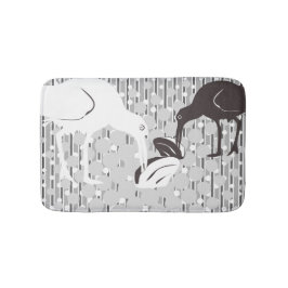 Oyster-Catcher Silhouette - Bath Mat Badrumsmatta
