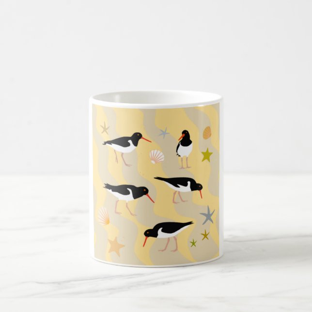 Oyster catcher Standard mugg (Center)