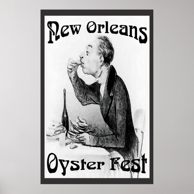 Oyster Festival, New Orleans, LA Poster (Framsidan)