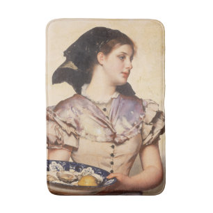 Oyster Girl (av Karl Gussow) Badrumsmatta