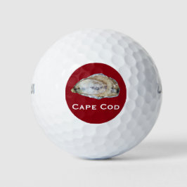 Oyster Golf Boll - Design A Red