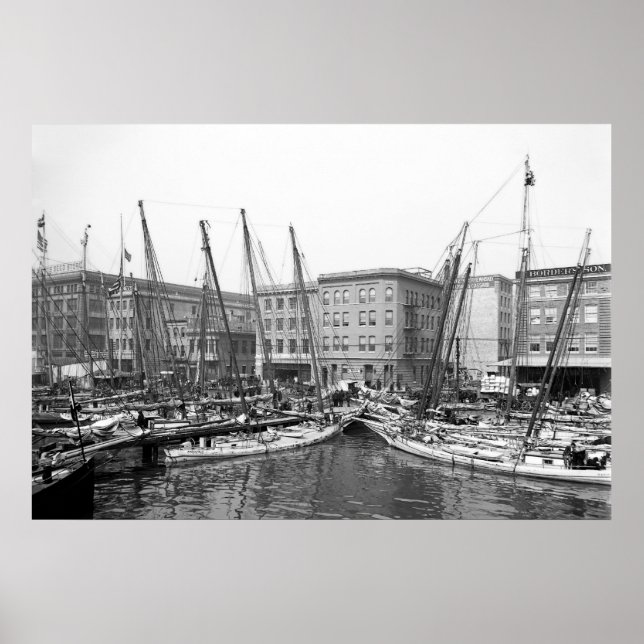 Oyster Luggers Poster (Framsidan)