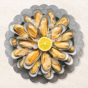 Oyster Platter Underlägg Papper