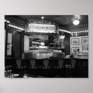 Oyster Pub Fransk Quarter New Orleans, Louisiana Poster