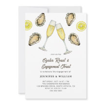 Oyster Roast Champagne Förlovning 
