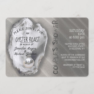 Oyster Roast Par Shower Inbjudningar