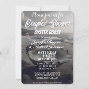Oyster Roast Par Shower Inbjudningar