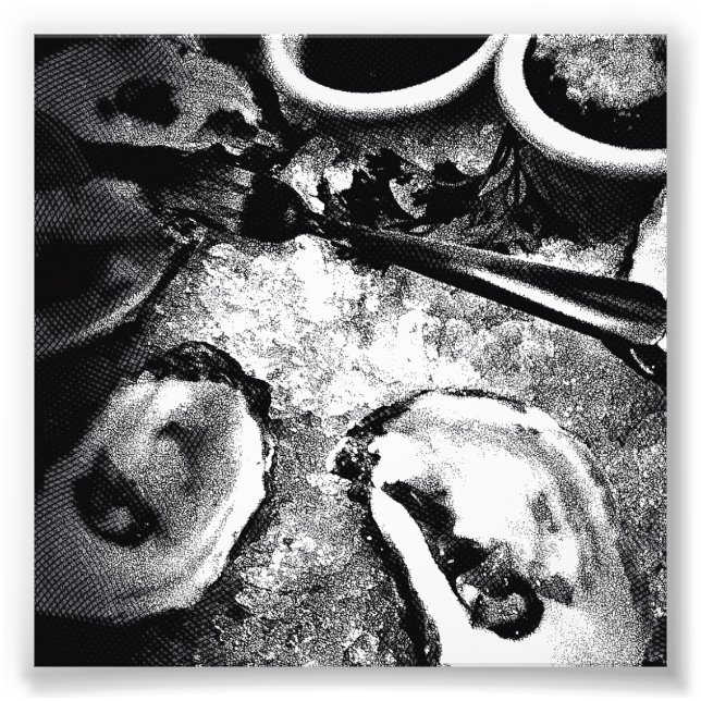 Oyster Season Fototryck (Framsidan)