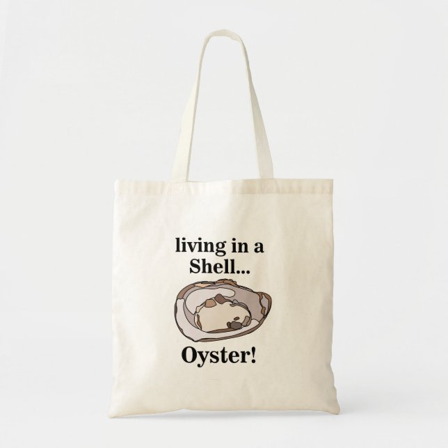 Oyster Shell Rolig Tygkasse (Framsidan)