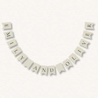 Oyster Snäcka Bröllop Vimplar