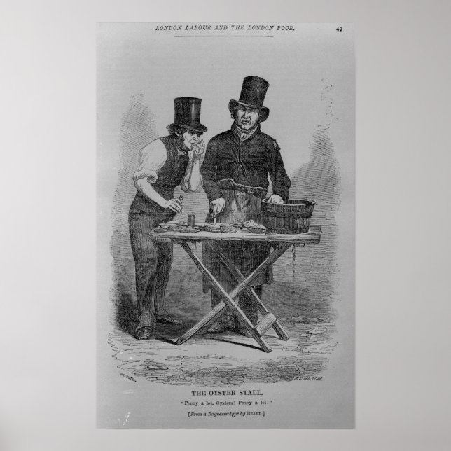 Oyster Stall Poster (Framsidan)