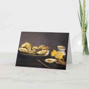 Oysters - Édouard Manet Kort