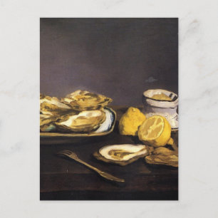 Oysters - Édouard Manet Vykort