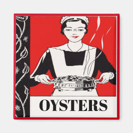 OYSTERS, redigera text, kök Magnet