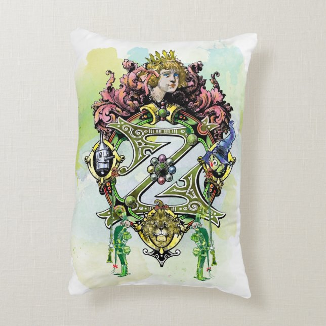 OZ CHARACTER PILLOW-GUIDEN FÖR KLASSISK GUARD PRYDNADSKUDDE (Baksidan(Vertikal))