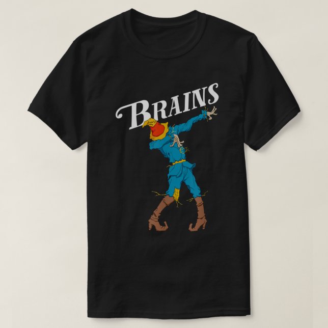 OZ Dabbing Scarecrow Brain Shirt ArtClassic Wizard T (Design framsida)