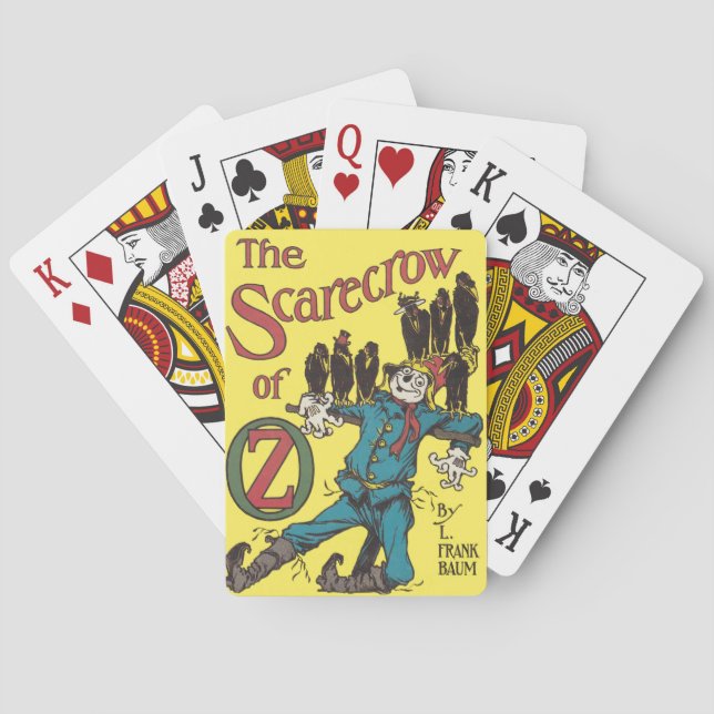 OZ Fågelskrämma Casinokort (Baksidan)