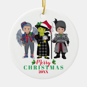 Oz God jul Wicked Julgransprydnad Keramik