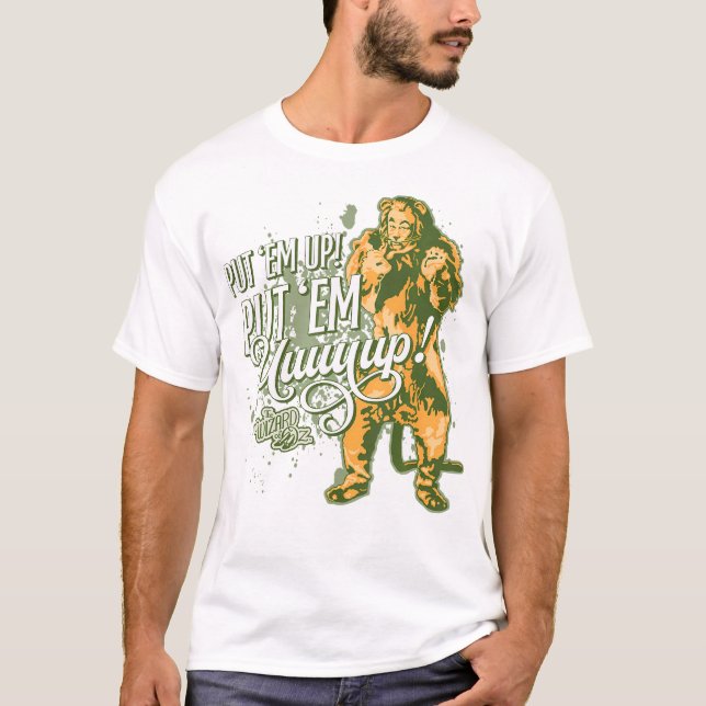 Oz-guiden, den fegt Lejona säljaren. T Shirt (Framsida)