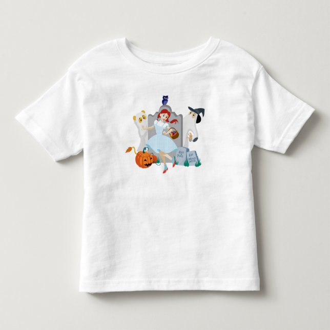 Oz™-guiden | Dorothy Halloween Lycklig Dance T Shirt (Framsida)