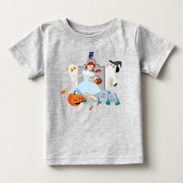 Oz™-guiden | Dorothy Halloween Lycklig Dance T Shirt (Framsida)