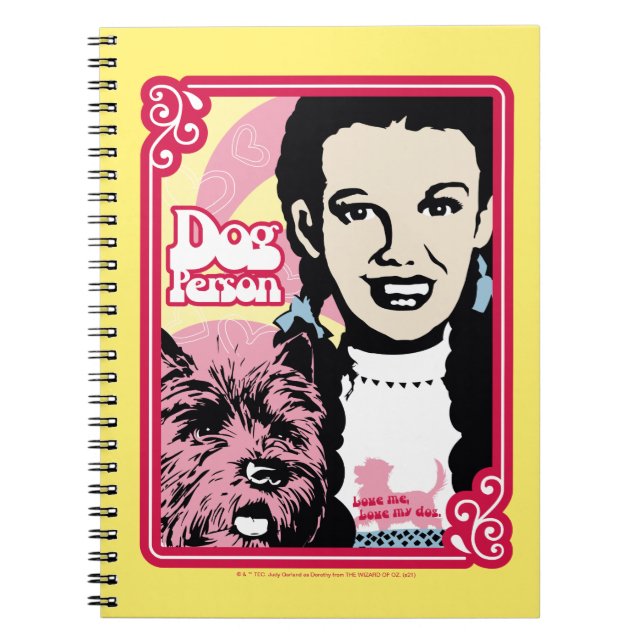 Oz™-guiden | Dorothy™ & Toto™ - Hund Person Anteckningsbok (Framsidan)