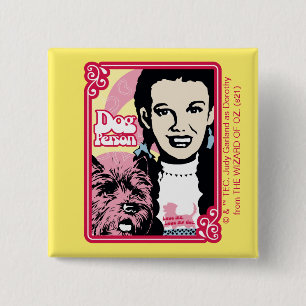 Oz™-guiden   Dorothy™ & Toto™ - Hund Person Knapp