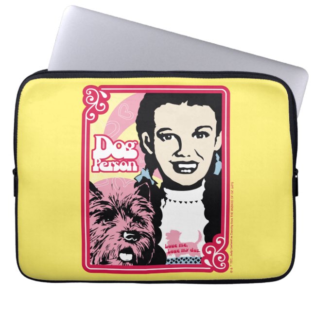 Oz™-guiden | Dorothy™ & Toto™ - Hund Person Laptop Fodral (Framsidan)