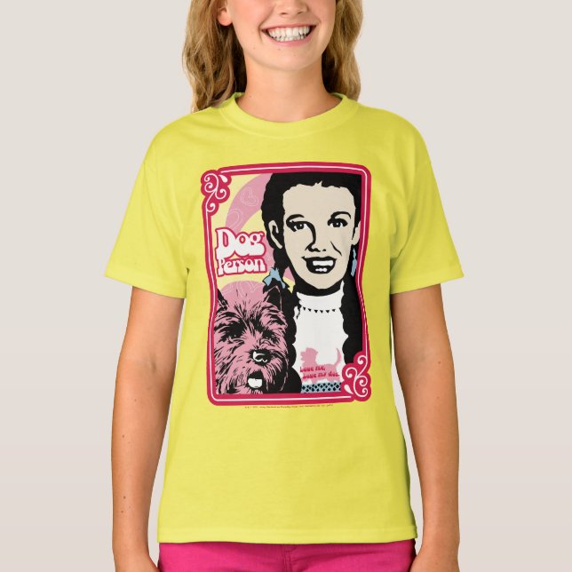Oz™-guiden | Dorothy™ & Toto™ - Hund Person T Shirt (Framsida)