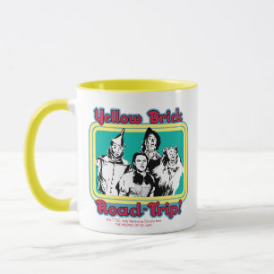 Oz™-guiden Gult Brick Road-Resa! Mugg