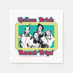 Oz™-guiden Gult Brick Road-Resa! Pappersservett