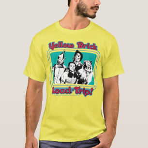 Oz™-guiden Gult Brick Road-Resa! T Shirt