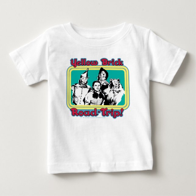 Oz™-guiden | Gult Brick Road-Resa! T Shirt (Framsida)