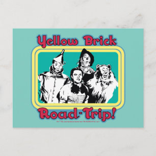 Oz™-guiden Gult Brick Road-Resa! Vykort