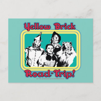 Oz™-guiden | Gult Brick Road-Resa! Vykort