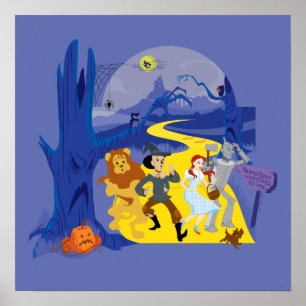 Oz™-guiden   Halloween Haunted Forest Poster